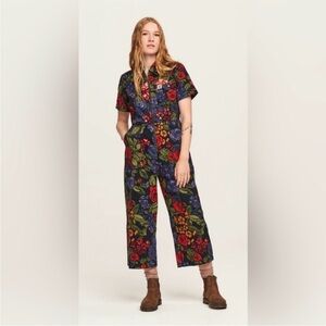 Lucy & Yak Ragan NWT Multicolor Floral Jumpsuit